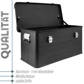 Trucky Aufbewahrungsbox 90 Liter 1-tlg. schwarz