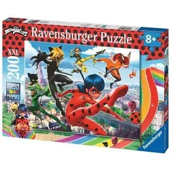 RAVENSBURGER 12998 Puzzle Superhelden-Power 200 Teile XXL Miraculous