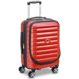 Delsey PARIS Shadow 5.0 Expandable 4DR Business Cabin Trolley 55 Intense Red