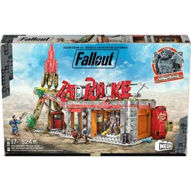 Mattel Fallout Red Rocket Bauspielzeug-Set mit 2 Figuren (824 Teile)