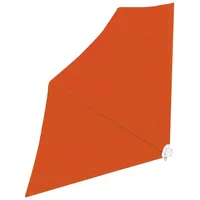 vidaXL Balkonfächer 140 x 140 cm Terracotta-Rot Polyester