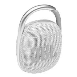 JBL Clip 4 weiß Tragbarer Bluetooth-Lautsprecher wasserdicht nach IP67