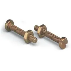 Wago 231-195 Schraube mit Mutter, M2x12, für Befestigungselement 231195  - 100 Stück