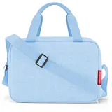 Reisenthel coolerbag-to-go Twist Powder Blue - Kleine Lunch-Kühltasche zum Umhängen –Ideal für Picknicks, das Büro und unterwegs