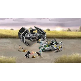 LEGO Star Wars Vaders TIE Advanced vs. A-Wing Starfighter 75150