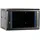 DSIT 4HE Netzwerkschrank Serverschrank, Wandgehäuse, mit Glastür (BxTxH) 600 x 450 x 280mm - Schwarz - Traglast 60 kg