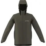 adidas Multi Essentials 2L Kapuzenjacke grün - XXL