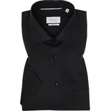 Eterna Businesshemd, Modern Fit, Kurzarm, Brusttasche, für Herren, SCHWARZ, 40