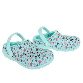 Crocs Classic Printed Lined Clog K 205815-4O9 22-23 - Ice Blue - 22-23