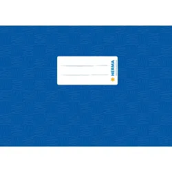 Herma Heftschoner PP gedeckt A5 blau