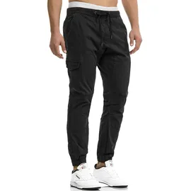 Indicode INLevi Cargohose Regular Schwarz XXL