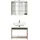 Saphir 2-tlg. Beige