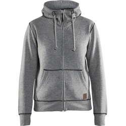 Blakläder Damen Kapuzenjacke mit Reissverschluss 3373 1157 in zwei Farben - grau - M