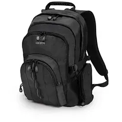 DICOTA Laptop-Rucksack Backpack Universal Recycling-PET schwarz 30 l bis 39,6 cm (15,6 Zoll)