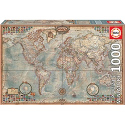 Educa Weltkarte Miniature (1000 -Teile)