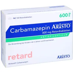 CARBAMAZEPIN Aristo 600 mg Retardtabletten 100 St