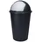 Spetebo Mülleimer 50 l Schwarz