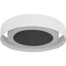ETC Shop LED Deckenlampe 24W rund weiß beige