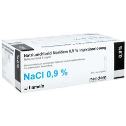 Natriumchlorid Noridem 0,9% iniecto -lösung Ampullen