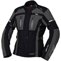 IXS Tour Pacora-ST Damen Motorrad Textiljacke, schwarz-grau, Größe 6XL
