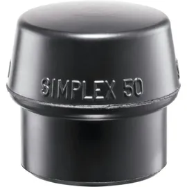 Halder SIMPLEX Schonhammer,d.80,Gummikompos.