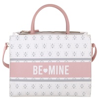 BE MINE Kurzgriff Tasche Campain Bag Rosie white/rose