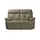 Wohnwert Sofa 2-sitzig aus Echtleder Ambra ¦ ¦ Maße (cm): B: 158 H: 102 T: 102.0