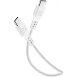 Cellular Line USB-C auf USB-C 1,2 m Weiß