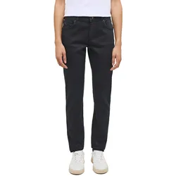 Mustang Damen Jeans CROSBY Relaxed Slim Fit Slim Fit Schwarz 4000-940 Normaler Bund Reißverschluss W 46 L 32