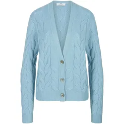 Strickjacke Peter Hahn Cashmere blau, 40