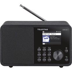 Telestar Dira M1 (Internetradio, DAB+, Bluetooth), Radio, Schwarz