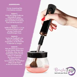 brushy twist - Make-Up Pinsel Reiniger
