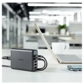 Anker PowerPort Speed 63W Quick Charge 3.0 5-Port USB Ladegerät USB schwarz