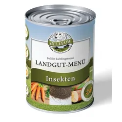 Bellfor Hundefutter Nass mit Insekten Getreidefrei - Landgut-Menü - 800g