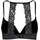 URBAN CLASSICS Ladies Padded Bra with Lace at Back Black, 75B - 75B