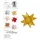 Ursus Papierstreifen für Fröbelsterne gold 130 g/qm 1,5 x 50 cm 80 Stück