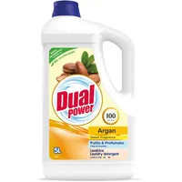 Dual Power Professional Flüssigwaschmittel für Waschmaschine, Argan, 5 l