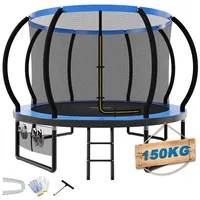 HOMALL Gartentrampolin Kindertrampolin Ø305/366, Gewicht 150kg, Ø 305 cm, (228 cm, Ø 228/305/366/427 cm, mit Sicherheitsnetz und Leiter, 360° Schutzgitter) 305 cm