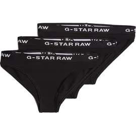 G-Star D23775-d516 Slip 3 Einheiten Black / Black / Black XS