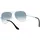 Ray Ban Aviator Large Metal RB3025 003/3F 58-14 polished silver/light blue