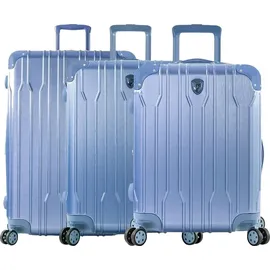 HEYS Xtrak Koffer-Set 3-tlg. blau/hellblau/icy blue