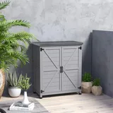 Gartenschrank Holz Wetterfest Geräteschuppen