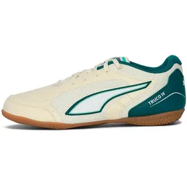 Puma Truco IV Hallenschuhe Kinder sugared almond/puma white/emerald ice/mint jelly/puma black 37