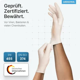ARNOWA GmbH ARNOMED Latexhandschuh puderfrei - Größe XL