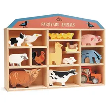 Tender Leaf Toys Bauernhoftiere 13x1ass