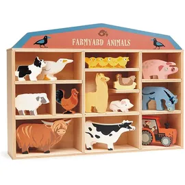 Tender Leaf Toys Bauernhoftiere 13x1ass