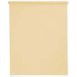 Seitenzugrollo SUNLINES "Youngstyle Uni", beige (creme, weiß), B:182cm H:180cm, Polyester, Aluminium, Kunststoff, Rollos