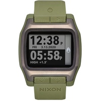 Nixon Herren Digital Japanisches Automatikwerk Uhr mit Kunststoff Armband A1308-1085-00