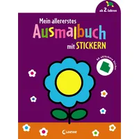 Loewe Mein allererstes Ausmalbuch mit Stickern (Blume)