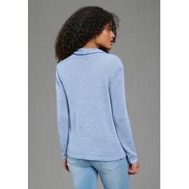 LAURA SCOTT Strickjacke in Hellblau 36/38